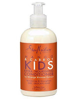 Shea Moisture Kids Hair Care Combination Pack - Includes Mango & Carrot 8oz KIDS Extra-Nourishing Shampoo, 8oz KIDS Extra-Nourishing Conditioner, and 8oz Coconut & Hibiscus KIDS Detangler - E