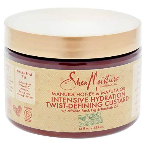 SHEA MOISTURE Manuka Honey & Mafura Oil Twist-Defining Custard 12 oz - Eva Curly