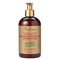SheaMoisture Manuka Honey & Mafura Oil Intensive Hydration Combination Set - Includes 13 oz. Shampoo, 13 oz. Conditioner & 12 oz. Hair Masque - Eva Curly