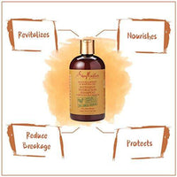 Shea Moisture Manuka Honey & Mafura Oil Intensive Hydration Shampoo with African Rock Fig & Baobab Oil 13 oz - Eva Curly