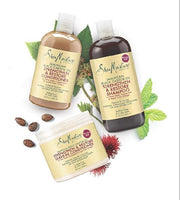 Trio Strengthen & Restore Shea Moisture with Leave-in - Eva Curly