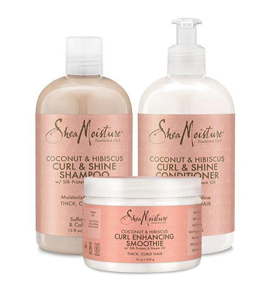 Trio magique Shea Moisture with Smoothie - Eva Curly