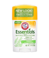 Essentials, Déodorant avec désodorisants naturels, Lavande et romarin frais, 28 g