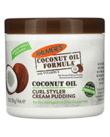 Curl Styler Cream Pudding, Coconut Oil, 14 oz (396 g)