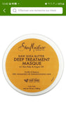 Sheammoisture masque de soin en profondeur, beurre de karité brut, 340 g