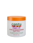 Cantu Leave-in Conditioning Argan Oil Repair Cream 16 oz - Eva Curly
